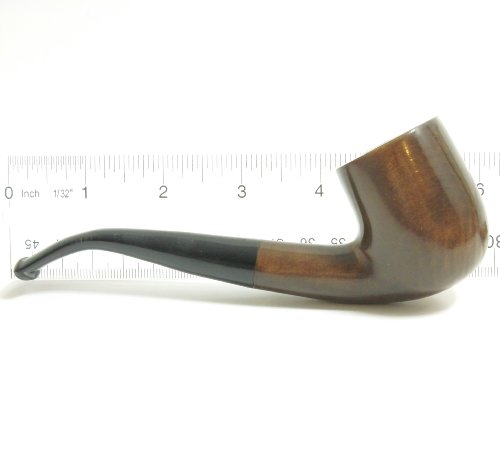 Mr. Brog Full Bent Tobacco Pipe - Model No: 38 Old Boy Walnut - Pear Wood Roots - Hand Made