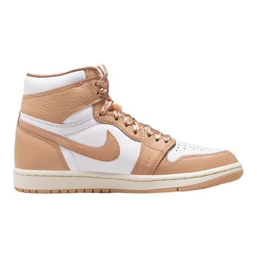 Jordan 1 Mid Women Praline/White-Sail FN6622-201 7.52