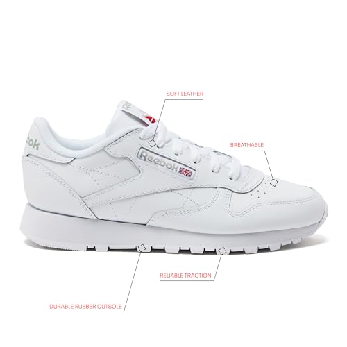 Image of Reebok Classics Men's Cl Lthr Leather Running Shoes