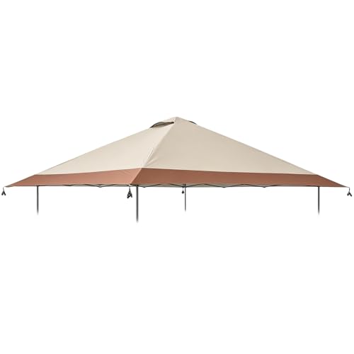 13x13 Canopy Replacement Top Cover for Coleman Oasis Waterproof 300D Oxford for Outdoor Pop Up Canopy Tent with Air Vent Fit for Coleman Oasis 1606532 2156426 2156428 (Replacement Top Only)