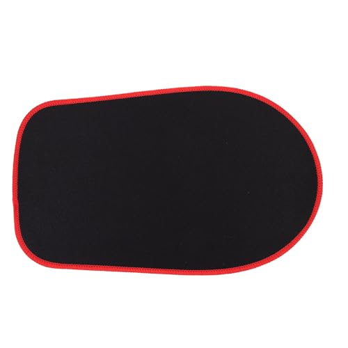 ULTECHNOVO Alfombrilla deslizante de goma para mezclador pequeño borde rojo, desplazador para robot de cocina, accesorio práctico para uso doméstico y encimera de cocina