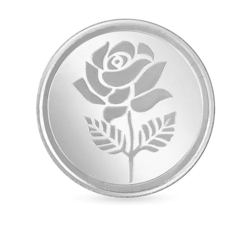 Malabar Gold & Diamonds 999 Purity Silver Coin 20 Grams|Rose Plai...