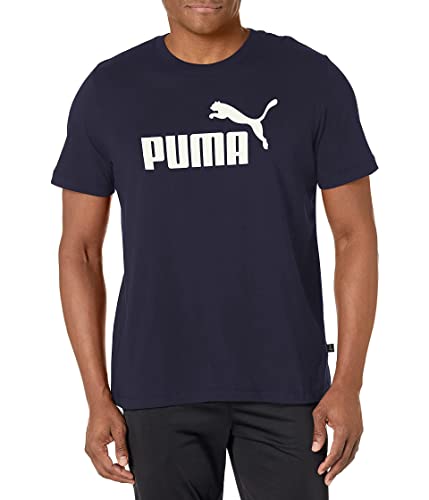 Puma Essentials Logo Tee t-shirt mode homme col rond noir