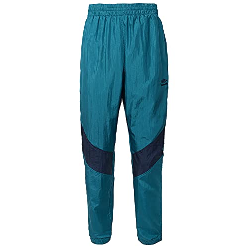 Umbro Boy's Youth (8-18) Retro Wind Soccer Pants, Teal/Navy