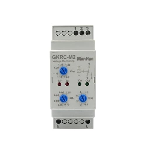Relais de surveillance de tension triphasé 220V CA 8A pour la protection contre surtension
