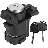 MospdyGear 172371096 1 Satz Schlosszylinder für Fahrertür Vorne Links mit 2 Schlüsseln, Ersatz für Opel Corsa D 2006–2014, Ersatz für Opel Corsa D Kasten 2006–2014