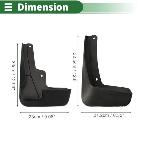 Image of Motoforti Mud Flaps Splash Guards Mud Guards for Buick Envision Sport 2016-2019 W /Mount Accessories