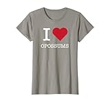Photo Gallery i opossum del cuore, amo gli opossum maglietta, donna, ardesia, s Photo Gallery i opossum del cuore, amo gli opossum maglietta, donna, ardesia, s