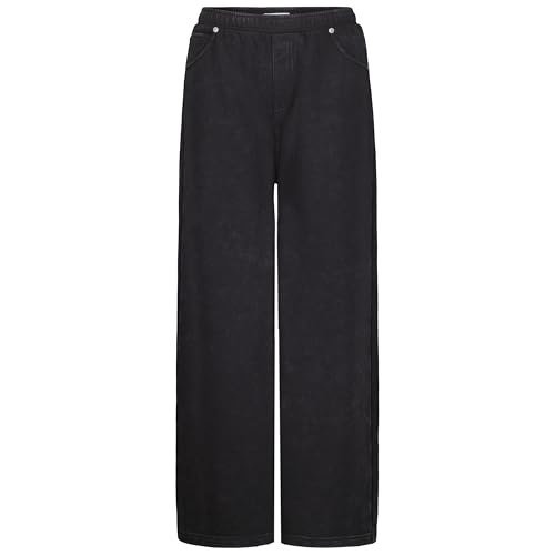 Image of Roxy Girls' Pull-on Fleece Jogger Sweatpants with Elasticized Drawstring Waistband
