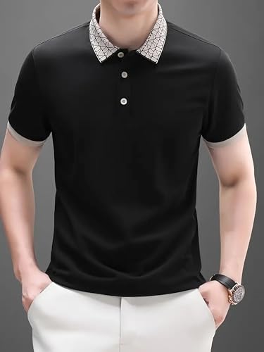 Image of Lymio Polo T Shirt for Men || T Shirt for Man || Collar T Shirt Style Men (Packs Also Available) (Polo-67-70)