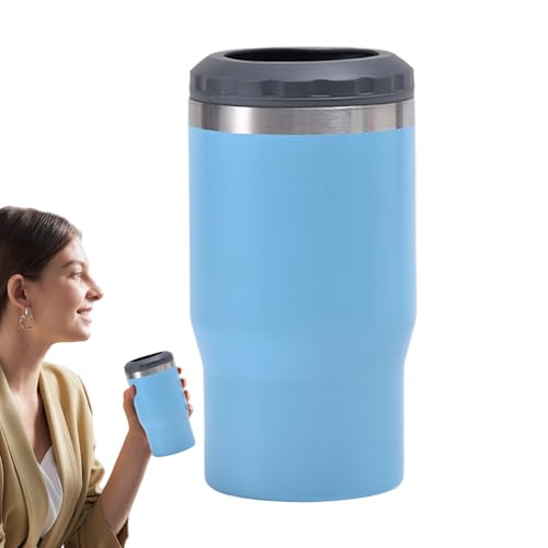 Genérico Vaso Térmico - Jarra de Cerveza de 414 mililitros | Vaso de Viaje de Acero Inoxidable,Para Hogar Residencia Hotel Apartamento Negocios Alquiler Camping Picnic Autocaravana Fiesta