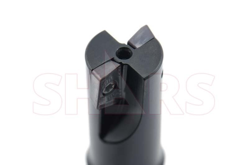 Image of Shars CNC 3 /4 inch 90 Degree Indexable End Mill + 2 PCS APKT 11T308 Carbide Inserts 404-2407+404-6540(2) New [6