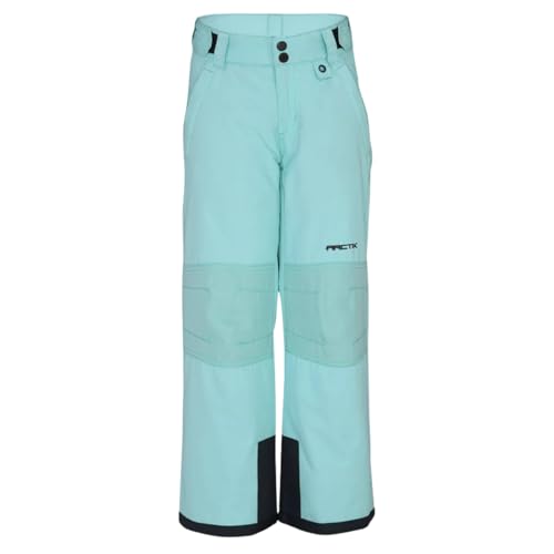 Arctix Kids Snow Pants with Reinforced Knees and Seat, Island Azure, Medium