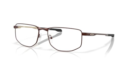 Image of Oakley mens Ox3012 Addams Rectangular Prescription Eyewear Frames