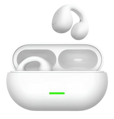 Image of T75 Ear Clip OWS Open Ear Wireless Earbuds | ENC Mic for Crystal-Clear Calls | 30hr Playtime with Type-C Fast Charging | BT5.3 Gaming Bluetooth Earphones | Touch Control Sports Headphone.