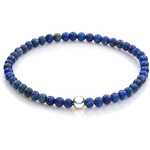 Pulsera de Piedra Natural M con Pulsera de Plata de Ley 925 Cover