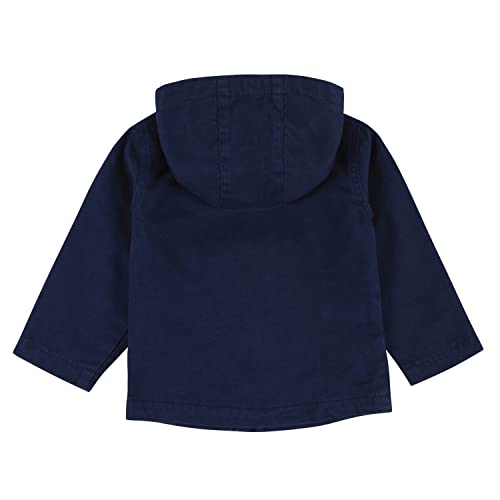 Image of Gerber Baby Hooded Cotton Twill Utility Jacket (Infant Toddler)