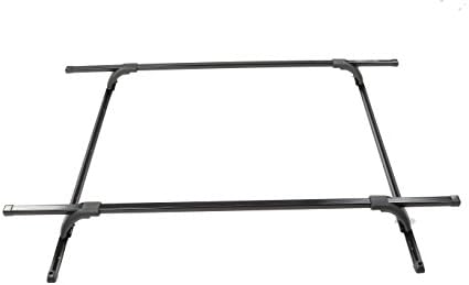 SportQuest SQ6280-B Black 62" x 80" Drill-in Installation Roof Rack