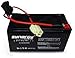 Upgrade for 28% Longer Run Time with a 12V 9ah Razor E90 Accelerator Scooter Replacement Battery W13111401003 Beiter DC Power