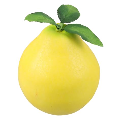 Decoración de antena de coche estilo fruta falsa realista de pomelo para fiestas
