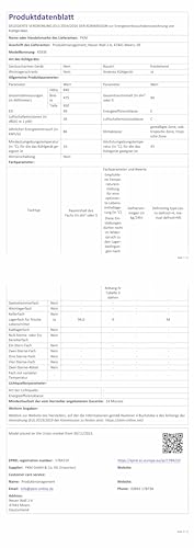 PKM KS93E Kühlschrank mit Kaltlagerzone | 94 Liter | Weiß | Sehr leise mit 36 dB | Wechselbarer Türanschlag | 1 Gemüseschublade | 47,5 cm Breite | Regelbares Thermostat | Energieeffienzklasse E