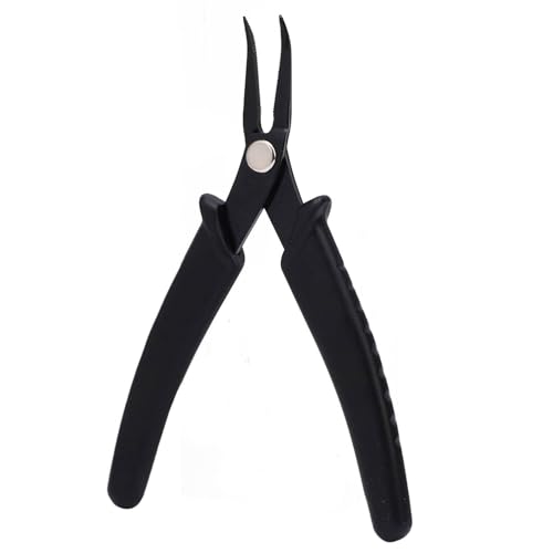 NOENNULL Badminton -Zange -Stringwerkzeug, 14 Cm Gebogene Schlägerzange, Kohlenstoffstahl mit Ergonomischem Griff für Tennisschläger NOENNULL Badminton -Zange -Stringwerkzeug, 14 Cm Gebogene Schlägerzange, Kohlenstoffstahl mit Ergonomischem Griff für Tennisschläger
