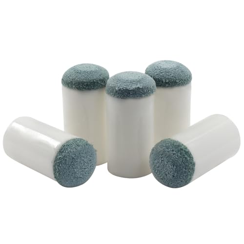 Marvexi 50Pcs Durable Cue Tips, Slip-on Pool Cue Tips Billiard Cue Tips, 13mm Replacement Tips for Pool Players