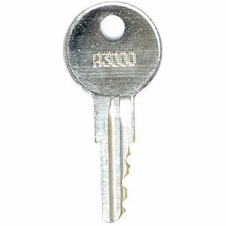 Replacement Key for Illinois Lock A3010