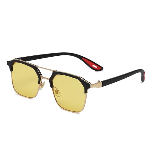 Image of Dervin UV Protected Square Sunglasses For Men & Women