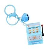 YARNOW Portachiavi Mini Slot Machine Decorazione Per Borse Portachiavi e Minigioco Ciondolo Originale Per Chiavi e Borse