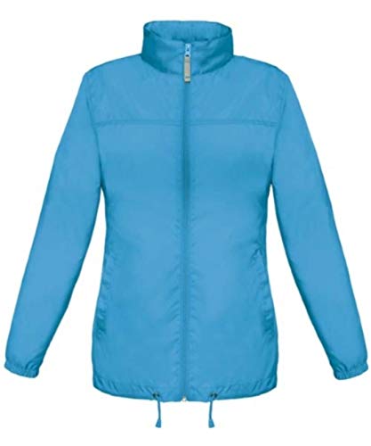 Shirtinstyle Basic Lady Coupe-Vent Imperméable Veste Imperméable avec Capuche - Atoll, 50 Cover