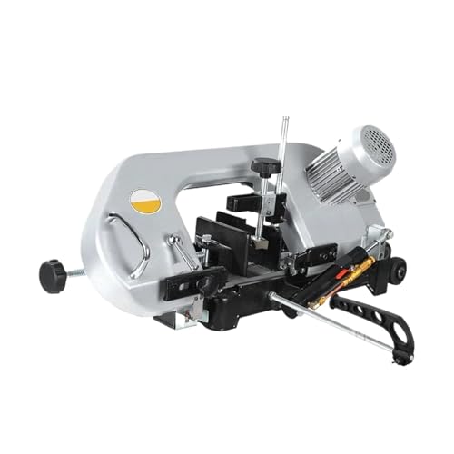 Prestazioni potenti: la a nastro portatile da 250 W è dotata di un robusto motore da 250 W, progettato for tagli ad alta efficienza e precisione, che la rendono la scelta e sia for lavori di taglio di metallo che di legno