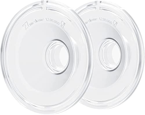 Image of Flange 27mm(2PCS) Replacement,Suitable for S9/S10/S12,Wearable Breast Pump Shield/Flange Insert,Milk Collector 24mm Universal