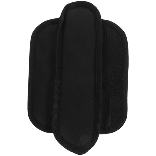 ARTIBETTER 1 Pcs Shoulder Strap Pad Backpack Straps Pads, Removable Luggage Bags Shoulder Strap, Black Universal Shoulder Strap Pads, Pads Fastener Cushions for Bag Backpack Satchel