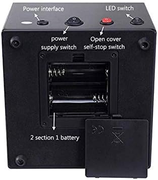 FENOKD Mechanical Watch Shaker Watch Winder Box, Automatic Winders LED Light Quiet Motor- Available in 5 Styles