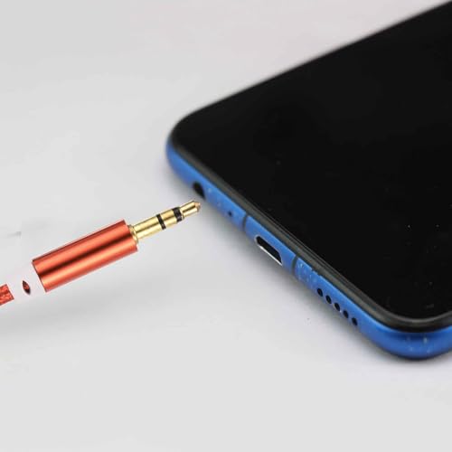 Cable de audio auxiliar 2.5 mm 0.25 m 5 piezas miniatura 6