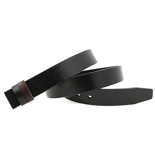 Classic Belt,Men's 3.3 cm Leather Universal Belt Casual Jeans Dress Pants Belt(120 Eine Farbe)4