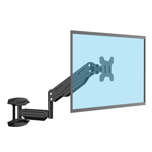 Brazo para monitor articulado Suptek para teletrabajo cómodo en pantallas de hasta 32 pulgadas