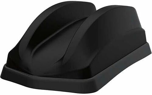 Panorama Antennas GPS[X] D4[X]-6-60 | 4?4 MiMo 4G/5G Sharkfin Antenna - 617 MHz to 960 MHz, 1427 MHz to 6000-26 dB - Cellular Network, GPS, GLONASS - Black - Stud Mount, Panel/Whip Mount, Magnetic Mo