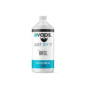 Base DIY 1 litre – eVaps – 100% PG – sans nicotine ni tabac