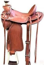 Umrah International Handmade Trail Western Horse Wade Saddle Tree A Fork Hand Work Premium for Horses Leather Horse Saddles Tooled Carved Equestrian Tack Size 10-18 inches Seat