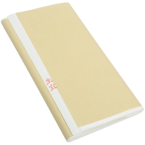 Papier de riz Baluue portable pour peindre à la maison, 100 feuilles de calligraphie blanche
