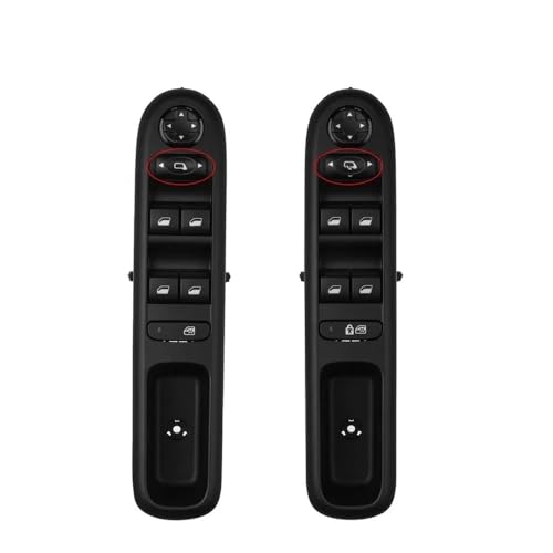 Interrupteur lève-vitre bloqué ? Changez pour la commande gauche 96650621ZD 3008 - 3