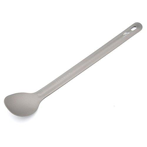 TOAKS Titanium Polished Spoon Long Handle Spoon