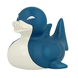 3 Inch Shark Rubber Duck Bath Toy, Collectable, Fun for All Ages, Auto Dash Decoration, Crusing Vacation Gift, Party Favors, Office, School, Home