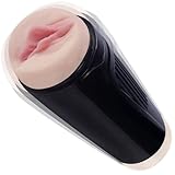 Automatic Male Mastusbafor Heating Electric Mastuberater Machine Toy Sucking Men Masturebstor Machine Auto Vibration Cup Man Masturebstor Thrusting Pocket Puzzy Silicone for Men Sweater+23+91, Black