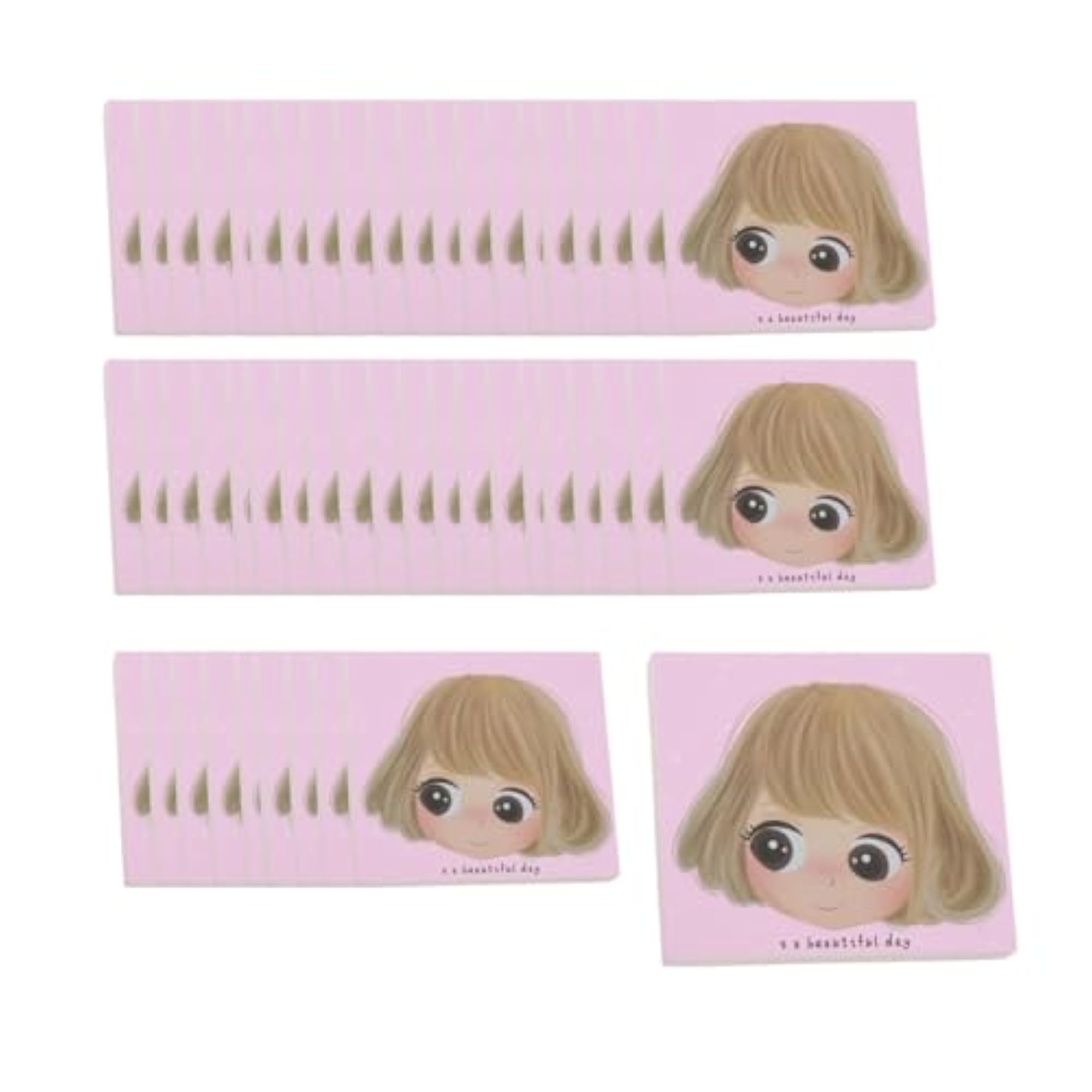 Hair Clip Display Cards, Pack of 50 Cardboard Tags