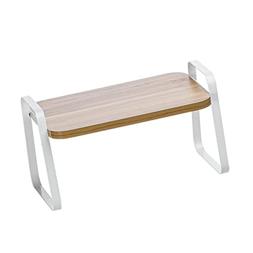 Organizadores de Estantes para Gabinetes, Organizadores de Gabinetes, Estantes de Especias Apilables Expandibles, Elevadores de Estantes para Gabinetes, Estantes de Encimera de(Estante pequeño)