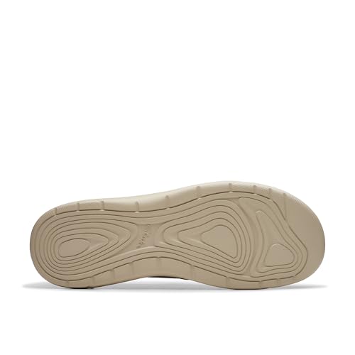 Clarks Clarks Collection Men's Driftlite Step Moccasin, Light Grey Combi Textile, 11 Medium US