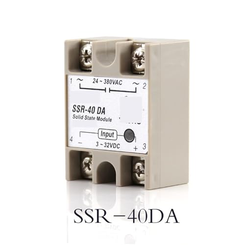 Relais statique monophasé à commande CC silencieux et durable SSR 40DA
